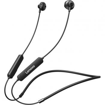 Auriculares inalámbricos Lenovo SH1 Bluetooth 5.0, impermeables IPX5, magnéticos con banda para el cuello y micrófono, deportivos