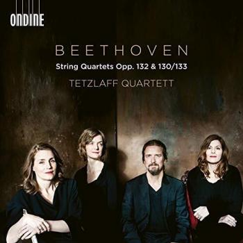 CD de Cuartetos de Cuerda de Beethoven: Gran Fuga y Cuarteto No. 15 (Opus 132, 130 y 133)