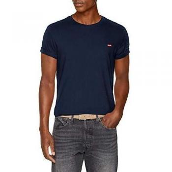 Levi's® Classic Micro Logo T-Shirt for Men - Navy Blue, Size XL