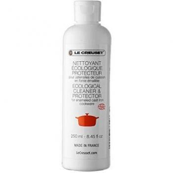 Le Creuset 71039 Limpiador Hierro Fundido plástico, 250 ML, 3 x 3 x 9 cm, Color Blanco