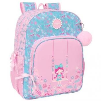 Mochila Escolar Adaptable a Carro Glowlab Kids Swing 33x42x14 cm, Cómoda y Versátil para Niños
