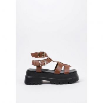Krack Harmony NIX Sandalia De Plataforma mujer Marrón 39