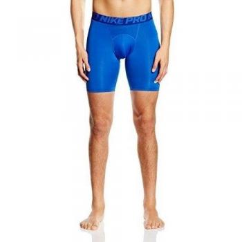 Nike Cool Comp Short - Pantalón corto para hombre, color azul / blanco
