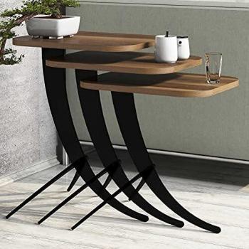 WoodenArt - Mesa nogal de madera de nogal