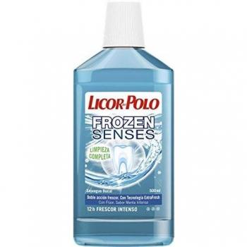 Licor del Polo - Enjuague bucal Frozen Senses - 1 ud de 500 ml - Tecnología Extra Fesh