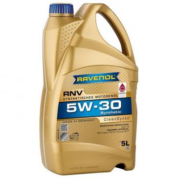 Aceite de Motor Sintético RAVENOL RNV SAE 5W-30 - 5 L | Aprobaciones RENAULT RN17