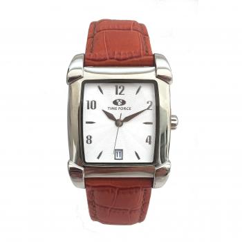 Time Force Reloj Mujer Analogico Cuarzo con Correa de Piel TF2586M-02