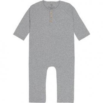 Mono pijama de algodón gris para bebé de 0 a 24 meses Lässig