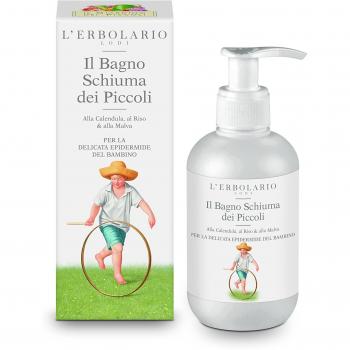 L'Erbolario Giardino dei Piccoli Gentle Bubble Bath Gel for Sensitive Skin 200 ml