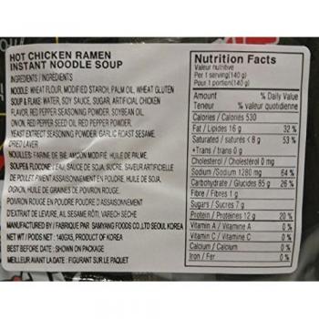 Samyang Ramen Spicy Chicken Roasted Noodles 140G