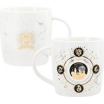 Taza Hogwarts Harry Potter Constelaciones y Casas Cerámica 400 mls