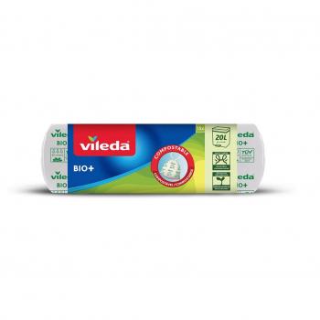 Bolsas de Basura Vileda Ecobag 163223 Biodegradable 20 L (15 Unidades)
