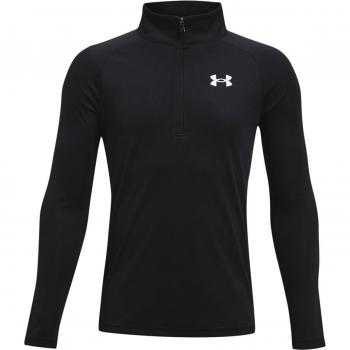 Under Armour Tech 2.0 1/2 Zip Long Sleeve Shirt - Black