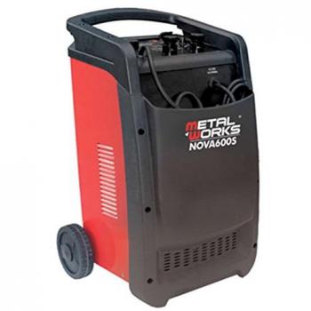 Arrancador de Motores Baterías SIO Profesional 12V 3100A - Cargador y arrancador de baterías, compatible con 12V y 24V, alta potencia, modelo N600S