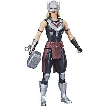 Marvel Avengers Titan Hero Series Mighty Thor 12-Inch Action Figure – Love and Thunder Edition, for Ages 4+, by Hasbro F4136