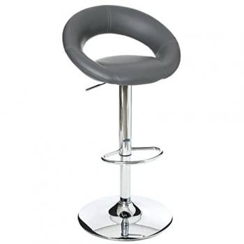 Juego de 2 taburetes de bar Sasha color gris - Atmosphera