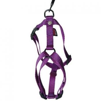 Arnés para perro ajustable de nylon confort en color morado (90/110cm x 40mm) Martin Sellier XL