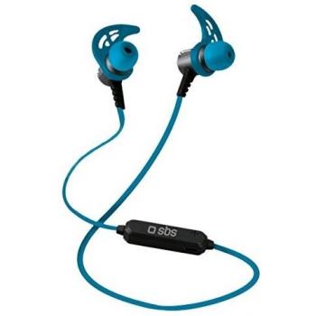 SBS TESPORTEARSETBT500B Dentro de oído, Banda para cuello Binaurale Bluetooth Azul - Auriculares