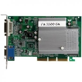 Axle 3D GeForce 5500 FX - Tarjeta gráfica de 256 MB