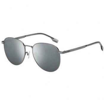 Hugo Boss Men's 1536/F/S 06LB T4 Silver Sunglasses Metal - One Size