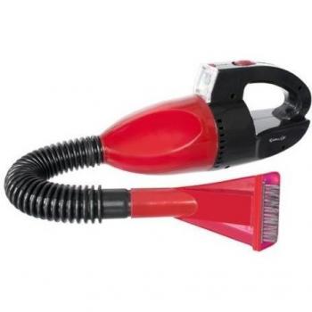 Aspirador Mini para Coche con Toma de Mechero y Luz Roja 12V Limpieza