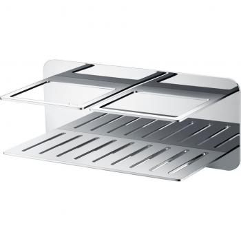 Jabonera frontal IMAN cromado Imex ADI011