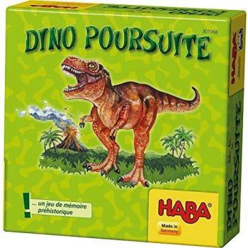 Haba - Juego de Memoria prehistórica: Dino Poursuite