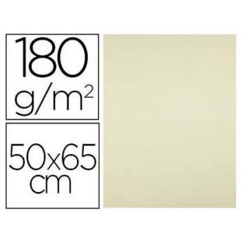 Cartulina Liderpapel 50x65 cm 180g/m2 amarillo