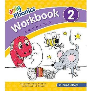 Cuaderno Jolly Phonics 2: Letras en Imprenta (Edición en Inglés Americano)