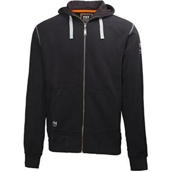Helly Hansen Oxford Black Zip Hoodie - Small
