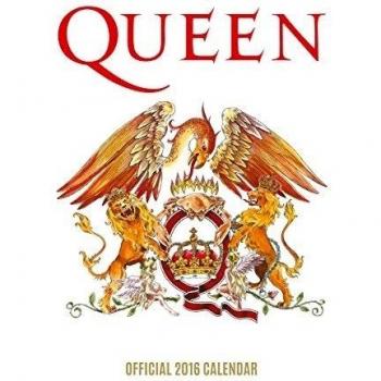The Official Queen 2016 A3 Calendar