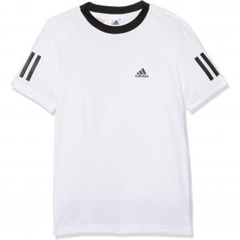 adidas Club Camiseta, Niño, Blanco/Negro, FR : 176