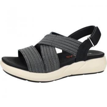 Sandalias para mujer DOCTOR CUTILLAS negras, con velcro, cintas gruesas que se ajustan al pie, frescas y ligeras, modelo D`CUTILLAS 31405
