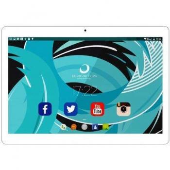 Brigmton Tablets 10 IPS QCore 3G 1027 32GB Blanca