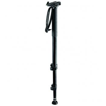 Manfrotto 557B Pro Video Monopod W/QR - Monopie, Negro