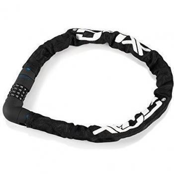 Xlc Kettenzahlenschloss-2502334865 Unisex-Adulto Candado 2502334865 Cadena Negro 8mm/800mm