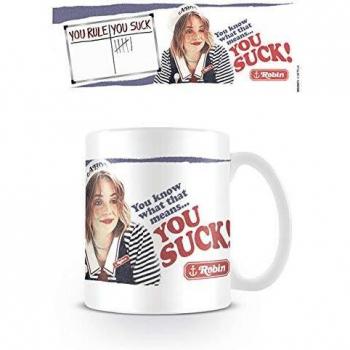 Stranger Things MG25873 MG25873-Taza, 325 ml, diseño con Texto You Suck, 11 Ounces, cerámica
