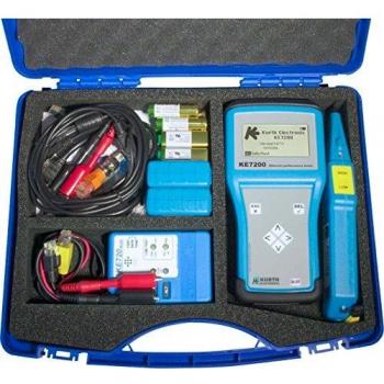 Kurth Electronic KE7207 Azul - Probador de Cable de Red