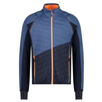 CMP Men's Detachable Sleeves PrimaLoft Jacket - Navy Blue - Size L