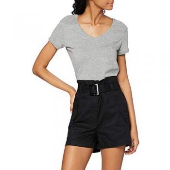 G-STAR RAW Rovic High Waist Paperbag Short, Negro