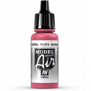 Vallejo Model Air 17ml Metallic - Turn Signal Red 71070