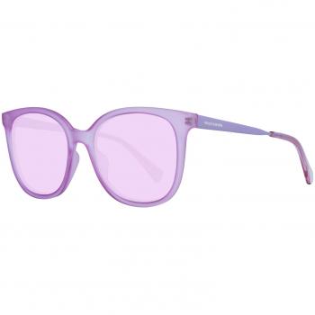 Skechers SE6099 Women's Round Acetate Sunglasses in Matte Violet