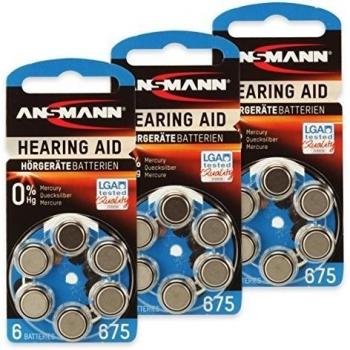 ANSMANN Pilas para audífonos 675