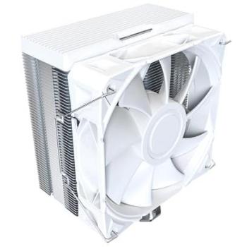 Refrigerador de CPU Montech NX400 Blanco 120mm con 4 Heatpipes para Socket LGA1700/AM5