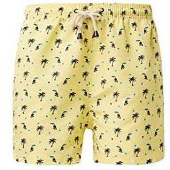 TOM TAILOR - Bañador - para hombre amarillo XL