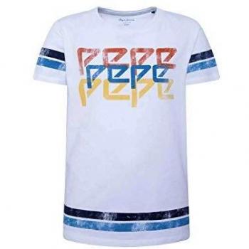 Pepe Jeans Adrian Camiseta, Blanco