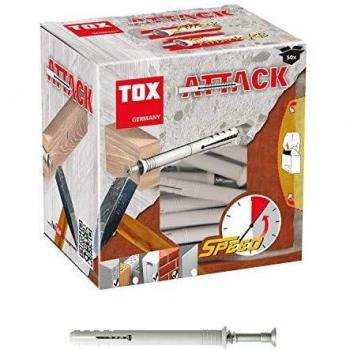 TOX Taco clavo Attack 6 x 60 mm, 50 piezas, 017102141