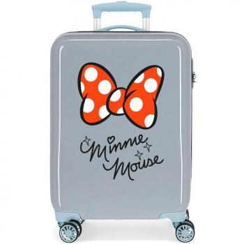 Disney Minnie Good Vibes Only Maleta de Cabina Rígida Azul 38cm con Capacidad de 34L