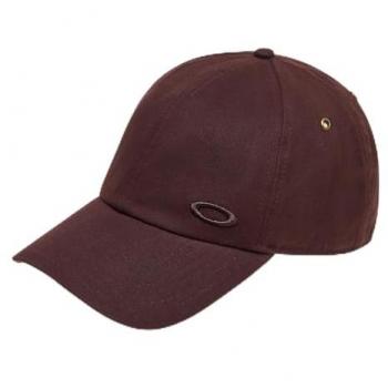 Gorra Oakley Tinfoil 3.0 LX Burdeos para Hombre FOS901663-9B2, color marrón oscuro y garnacha
