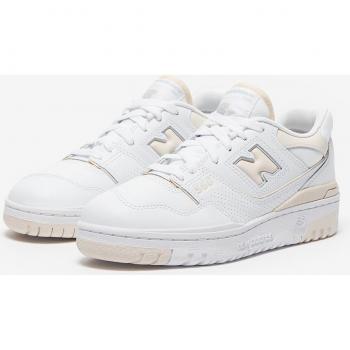 New Balance 550 Women's Sneakers - Clean and Simple Design, Yellow and White